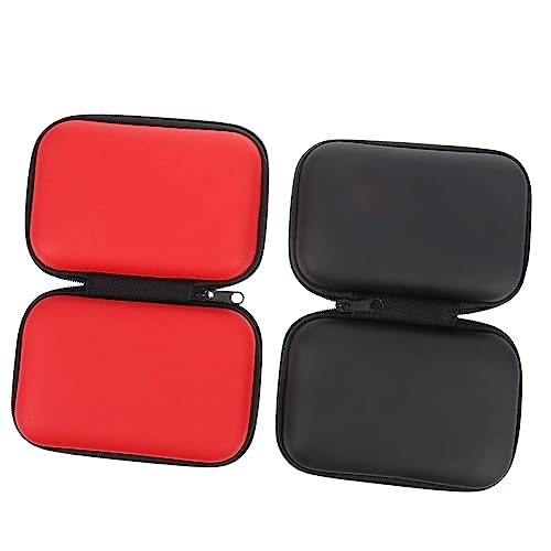 UPKOCH 4stücke Teiliges Gitarren-Pick Organizer Zipper Box Für Unterwegs Praktischer Aufbewahrungsbehälter Für Plektren Zubehör Für Musiker von UPKOCH