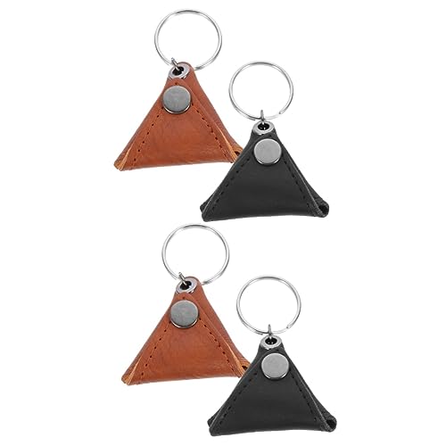 UPKOCH 4stücke Gitarren-Pick Organizer Mit Schlüsselring Tragbare Aufbewahrungstasche Für Gitarrenzubehör Für Plektren Und Kleine Capos von UPKOCH
