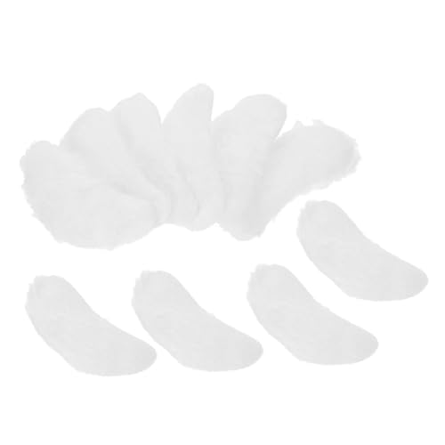 UPKOCH 5 Paar Weihnachtsmann Augenbrauen Masken Künstliche Bärte Zum Aufkleben Schnurrbart Opa Kostüm Set Alters Make Up Buschige Augenbrauen Weihnachtsmann von UPKOCH