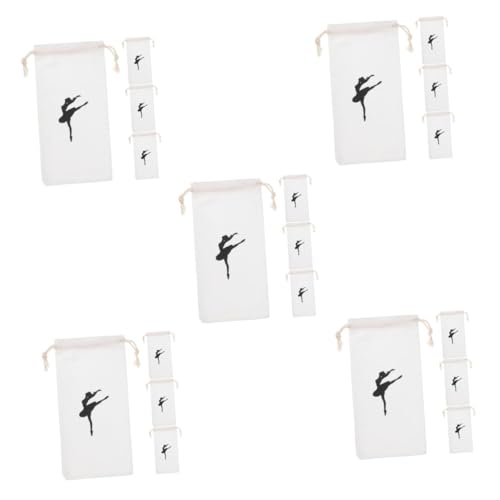 UPKOCH 5 Sätze Aufbewahrungstasche Für Spitzenschuhe Ballett Tanztasche Hochzeitsschuh Staubbeutel Stoffbeutel Schuhbeutel Mit Kordelzug Zehen Damen Hausschuhe 4 Stück * 5 von UPKOCH