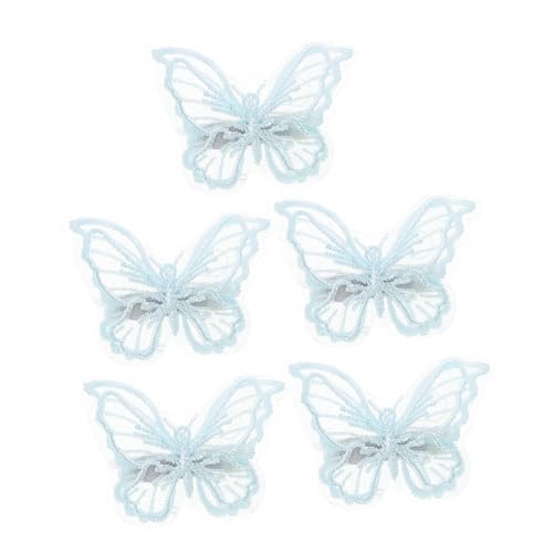 UPKOCH Schmetterlings-haarnadel-set Doppellagige Netzstickerei 5-teilig Mädchen-haarspangen Stilvoller Haarschmuck Zum Geburtstag Metall-krokodilklemmen für Frauen UPKOCH Schmetterlings-haarnadel-set Doppellagige Netzstickerei 5-teilig Mädchen-haarspangen Stilvoller Haarschmuck Zum Geburtstag Metall-krokodilklemmen für Frauen von UPKOCH