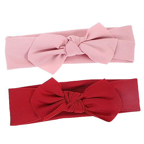 UPKOCH 6 Stk Schleife Stirnband Mädchen Beugen Stirnbänder Kleinkind-geschenk Stirnbänder Für Kinder Bandana Stirnband Elastisches Stirnband Kleinkind Stirnband Haar Stoff Neugeboren Baby von UPKOCH