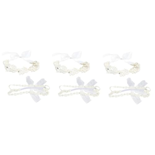 UPKOCH 6 Stk kopfschmuck -Stirnbänder für Mädchen haarband weihnachts haarschmuck weihnachtshaarschmuck Haarbänder Tiara kopftuch Haarband für Prinzessin Stirnband von UPKOCH