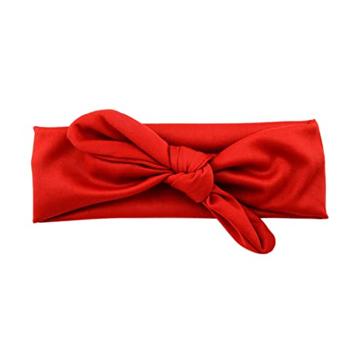 UPKOCH 6stücke Bezaubernde Stirnbänder Mit Schleife Elastische Kopfbedeckung Haarschmuck Für Junge Mädchen Kleinkinder Und Junge Mädchen Weiß Orange Rosa Rot Gelb von UPKOCH