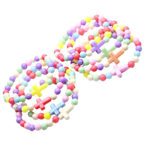 UPKOCH 8 Stück Teiliges Kreuz Armband für Damen Schmuckarmbänder mit Kreuzanhänger Trendige Cross Chains für Muttertag Weihnachten Geburtstag und Alltag Zufällige Farbe Zufällige Farbe von UPKOCH