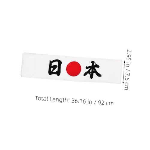 UPKOCH 8 Stück Teiliges Ninja Stirnband Verstellbar Atmungsaktiv mit Einzigartigem Samurai Print Japanisches Kopftuch für Erwachsene Geeignet für Karate Kochen Kostüm und Party von UPKOCH