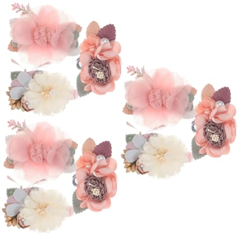 UPKOCH 9 Stk Haarspange Blumen-haarspangen Haarspangen Für Kinder Haarspangen Für Frauen Babygeschenke Zubehör Weihnachten Baby-geschenk Damen Schleife Mädchen Fräulein Blütenkopf von UPKOCH