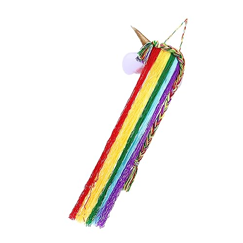 UPKOCH Einhorn Haarspangen Halter für Mädchen Fransen Haarband Organizer Wandmontage Leicht Süßes Design für Haarschmuck Aufbewahrung von UPKOCH
