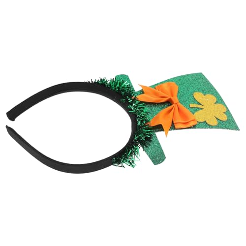 UPKOCH Einzigartiges Stirnband Zum Patricks Day Grünes Hutdesign Kopfbedeckung Für Irische Festivals Maskenbälle Und Kostümpartys von UPKOCH