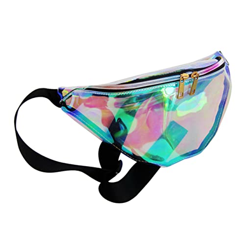 UPKOCH Fashion Damen Bauchtasche Verstellbare Transparente Waist Pack Für Sport Laufen Radfahren Und Reisen Multifunktionale Brusttasche Mit Reißverschluss Für Schlüssel Und Handy von UPKOCH