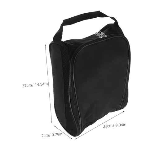UPKOCH Golf Schuh Tasche mit Reißverschluss Atmungsaktives Mesh Große Kapazität Strapazierfähiges Material Belüftet für Herren und Damen als Golf Zubehör Organizer von UPKOCH