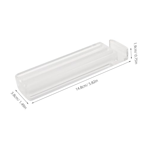 UPKOCH Guitar Pick Holder Transparent Plectrum Organizer Multifunktional für Akustik Bass Ukulele Robustes Pick Case Schützt Plektren vor Beschädigung und Erleichtert Schnellen Zugriff von UPKOCH
