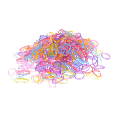 UPKOCH Gummibänder Bunt Für DIY-haarbänder Elastische Gummiringe Zum Bündeln Kleiner Gegenstände Vielseitige Haushaltsgummiringe von UPKOCH