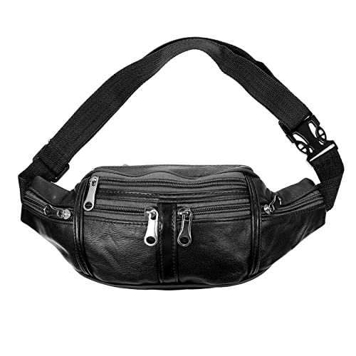 UPKOCH Hüfttasche Zum Laufen Aus Pu-Material Multifunktions-hüfttasche Für Herren Sport-hüfttasche Leicht Tragbar Für Wandern Angeln Und Outdoor-einsätze Als Münzbehälter von UPKOCH