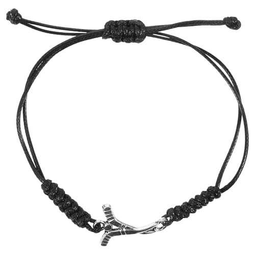 UPKOCH Hockeyarmband Zinklegierung Handgefertigtes Tragbares Sportarmband Schickes Armband für Männer Fan Accessoire für Sportveranstaltungen für Hockey Fans UPKOCH Hockeyarmband Zinklegierung Handgefertigtes Tragbares Sportarmband Schickes Armband für Männer Fan Accessoire für Sportveranstaltungen für Hockey Fans von UPKOCH