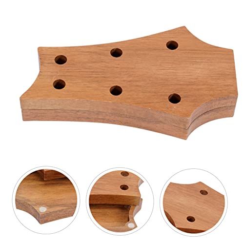 UPKOCH Holz Gitarren Plektrum Aufbewahrungsbox Tragbarer Pick Halter Kreative Gitarrenform für Gitarristen Zubehör Organizer Reise von UPKOCH