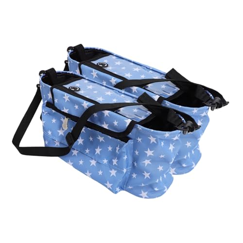 UPKOCH Stroller Organizer Für Kinderwagen Multifunktionale Aufbewahrungstasche Mit Schnellverschluss Strapazierfähiges Mit Sternen Praktisches Accessoire Für Eltern von UPKOCH