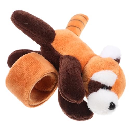 UPKOCH Kleines Waschbär Slap Armband Plüsch Tiermotiv Weiches Klatscharmband Für Party Festival Mitgebsel Jungen Mädchen von UPKOCH