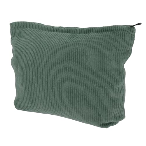 UPKOCH Schminktasche Aus Cord Für Damen Kleine Kosmetiktasche Mit Reißverschluss Make-up-Beutel Reise-kulturtasche Geeignet Für Lippenstift Münzen Und Telefon von UPKOCH