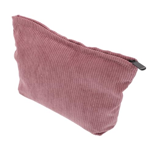 UPKOCH Lipstick Case Kosmetiktasche Corduroy Für Frauen Kleine Make-up-Tasche Vielseitig Einsetzbar Für Lippenstifte Münzen Und Smartphones Stilvolles Design Zartem Farbton von UPKOCH