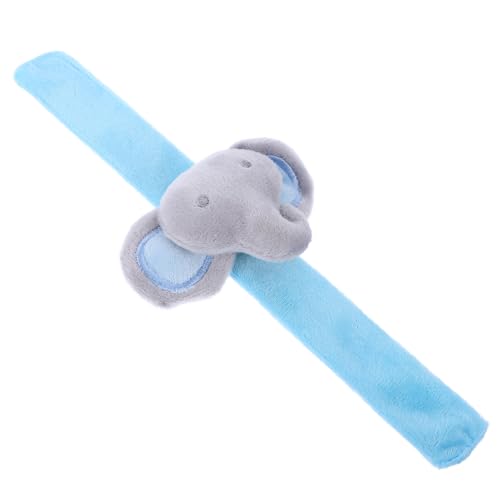 UPKOCH Kuscheltier Elefant Slap Armband Weiches Tiermotiv Handgelenkband für für Partys und Feiertage Sicher und Leicht Kompaktes Design für Einfaches Tragen von UPKOCH