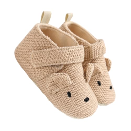 UPKOCH Lauflernschuhe Unisex rutschfest Weiche Sohle Atmungsaktiv Warm Indoor Krabbelschuhe für Kleinkinder Hautfreundlich Elastisch und Schmutzresistent von UPKOCH