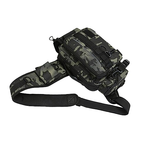 UPKOCH Multifunktionaler Angelsack Tragbar Werkzeug-Organizer-Tasche Multifunktionale Angeltasche Outdoor Angeltasche Angreiferbeutel Tasche Für Angelausrüstung Rucksack Anpacken Nylon von UPKOCH