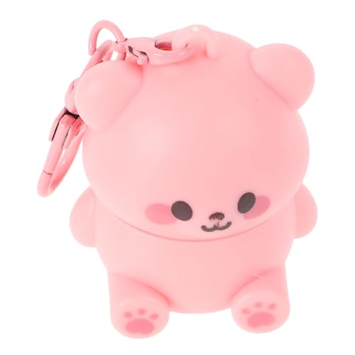 UPKOCH Niedlicher Lippenbalsam Für Kinder Erdbeer Geschmack Feuchtigkeitsspendend Charmantes Bärendesign Für Partygeschenke Und Strumpffüller von UPKOCH