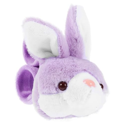 UPKOCH Plüsch Hasen Slap Armband Kuscheltier Weiches Kaninchen Wristband Mitgebsel Party von UPKOCH