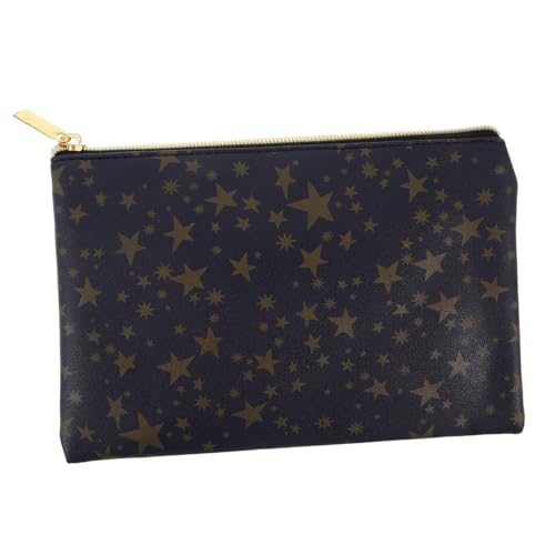 UPKOCH Reise Kosmetiktasche für Frauen Kompakte PU Make Up Tasche mit Reißverschluss Stilvolle Organizer für Toilettenartikel Geräumige und Tragbare Aufbewahrung für Reisen von UPKOCH