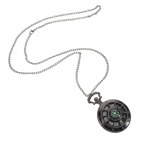 UPKOCH Stilvolle Kompassuhr Mit Mechanischem Design Integrierter Kompassfunktion Für Outdoor-erkundungen Leicht Tragbarer Halskettenstil Retro Und Dekorativ Als Geschenk Für Jeden Anlass von UPKOCH