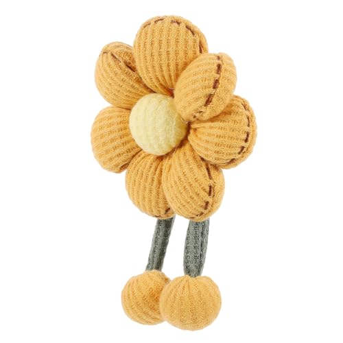 UPKOCH Stoff-Sonnenblumen-Brosche: Anstecknadel Schal Ringclip Brustnadel Schal Seidenschal Nadeln Strickjacke Schnalle Corsage Stoffnadel Für Party Tanz Hochzeit Bankett von UPKOCH