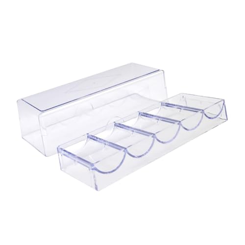 UPKOCH Transparenter Chip Organizer mit Flip Deckel Robuster Poker Chip Aufbewahrungskoffer Multifunktionales Tablett zur Praktischen Sortierung und Einfachem Transport UPKOCH Transparenter Chip Organizer mit Flip Deckel Robuster Poker Chip Aufbewahrungskoffer Multifunktionales Tablett zur Praktischen Sortierung und Einfachem Transport von UPKOCH