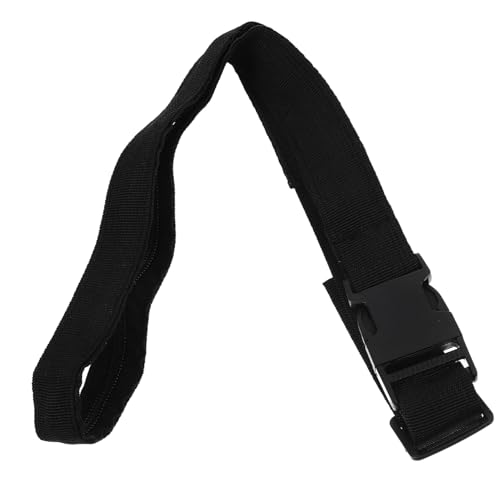 UPKOCH Unsichtbarer Sicherheits Geldgürtel mit Tasche Bequemer Bauchgurt Diebstahlschutz für Damen und Herren Multifunktionaler Reise Gürtel für Outdoor Wandern Camping Schwarz von UPKOCH