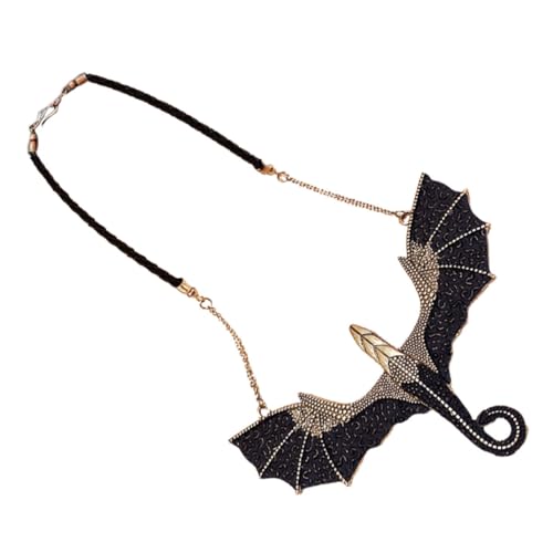 UPKOCH Vintage Drachenhalskette für Damen und Herren Gothic Pendant aus Robustem und Legierung für Partys und Alltag Elegantes Design Passt zu Jedem Outfit von UPKOCH