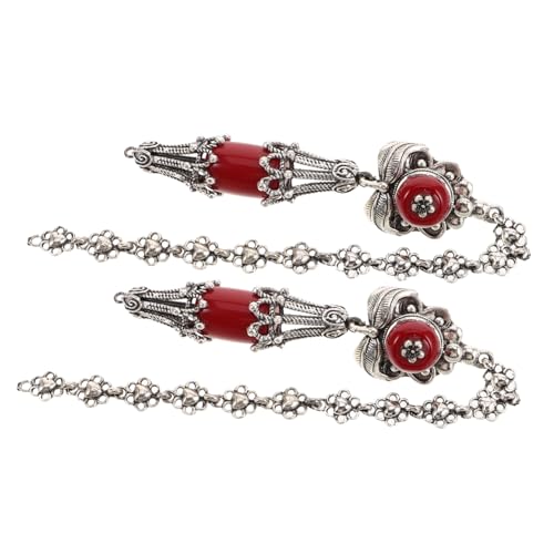 UPKOCH Gothic-ohrringe Mit Baumelnden Blumen Vintage-statement-ohrringe Für Frauen Schwarze Hängende Fransenohrringe Mit Quasten Für Festivals Und Hochzeiten von UPKOCH