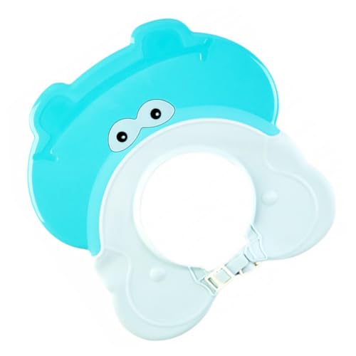 UPKOCH Wasserdichte Duschhaube Verstellbar mit Ohrenschutz Tpe Material Drainage krempe für Problemloses Haarewaschen Strapazierfähig Geeignet für Junge Mädchen Beim Baden und von UPKOCH
