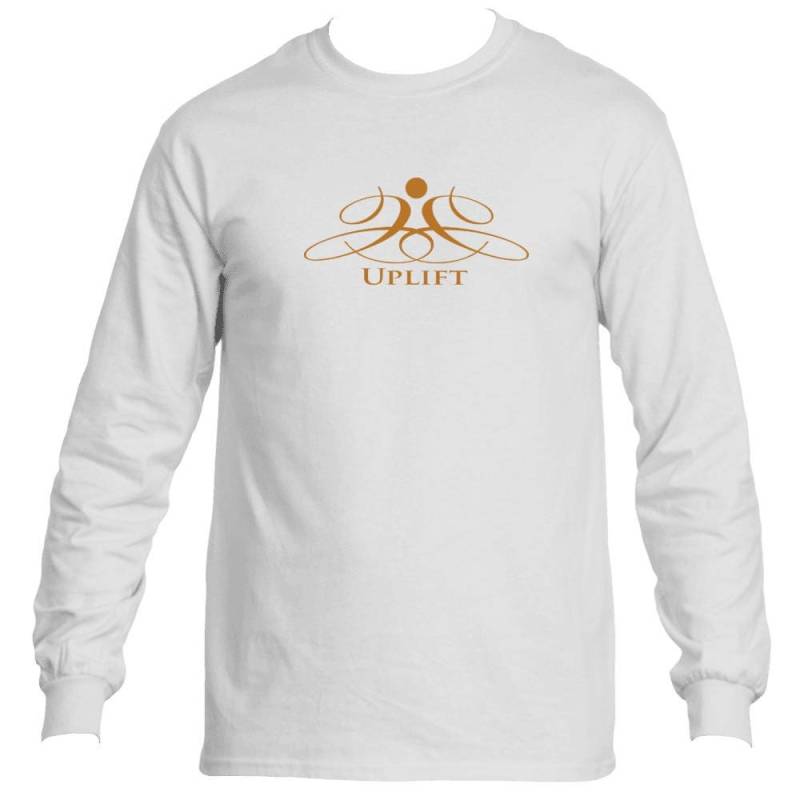 Erwachsene Langarm Uplift T-Shirt von UPLIFTTreasures