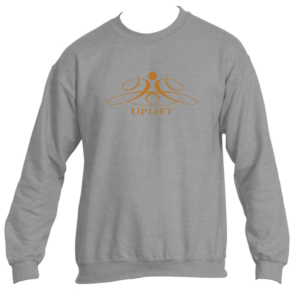 Erwachsene Unisex Sweatshirt Mit Gold Uplift Emblem Erwachsene Unisex Sweatshirt Mit Gold Uplift Emblem von UPLIFTTreasures