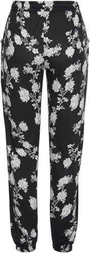 Haremshose Damen Sommer Lange Schlupfhose Boho Strandhose Leicht Freizeithose Loose Sommerhose Frauen Pant Mit Taschen Straight Bein Hosen Sommerhosen Stoffhose Jogginghose Yogahose von UPOI