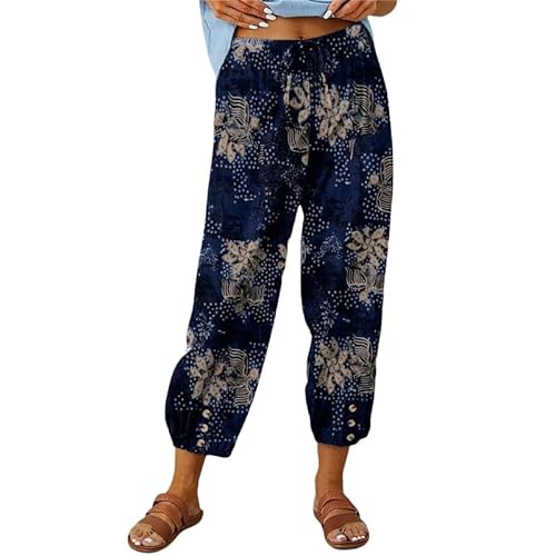 Haremshose Damen Sommer Lange Schlupfhose Boho Strandhose Leicht Freizeithose Loose Sommerhose Frauen Pant Mit Taschen Straight Bein Hosen Sommerhosen Stoffhose Jogginghose Yogahose Haremshose Damen Sommer Lange Schlupfhose Boho Strandhose Leicht Freizeithose Loose Sommerhose Frauen Pant Mit Taschen Straight Bein Hosen Sommerhosen Stoffhose Jogginghose Yogahose von UPOI