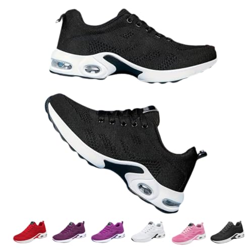 Orthocare Schuhe Damen Orthopädische Ergonomische Schmerzlinderungs-Schuhe Laufschuhe Sommer Atmungsaktive Joggingschuhe Bergexperten Sneaker Leichte Sportschuhe Turnschuhe für Frauen Walkingschuhe von UPOI