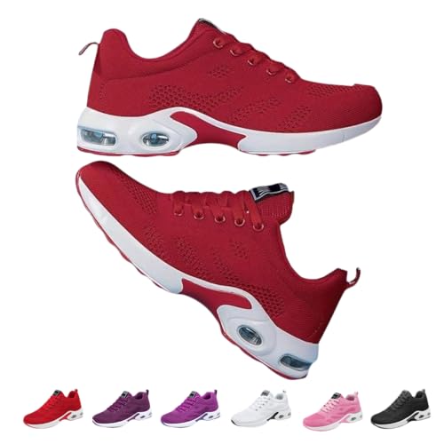 Orthocare Schuhe Damen Orthopädische Ergonomische Schmerzlinderungs-Schuhe Laufschuhe Sommer Atmungsaktive Joggingschuhe Bergexperten Sneaker Leichte Sportschuhe Turnschuhe für Frauen Walkingschuhe von UPOI