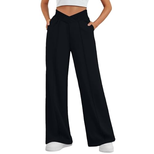 UPOI Baggy Jogginghose Damen Weite Graue High Waist Sweathose Lang Hosen Baggy Jogginghose Freizeithosen Sporthosen Mit Taschen Teenager Mädchen Klamotten Jogging Laufhosen Arbeitshose UPOI Baggy Jogginghose Damen Weite Graue High Waist Sweathose Lang Hosen Baggy Jogginghose Freizeithosen Sporthosen Mit Taschen Teenager Mädchen Klamotten Jogging Laufhosen Arbeitshose von UPOI