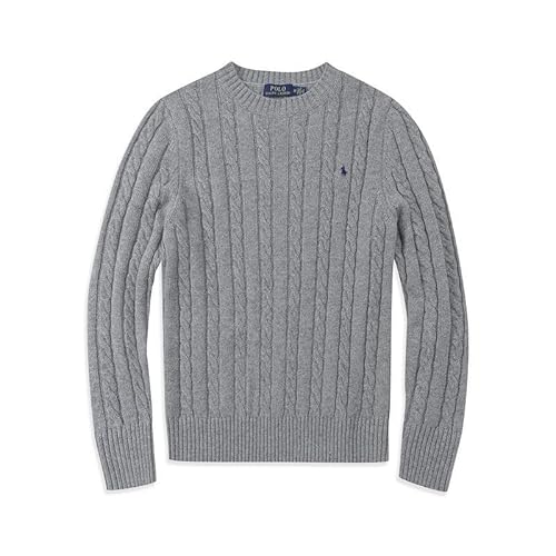 UPOI Herren Pullover Rundhals Kragen Slim fit Zopfmuster Pullover Sweater Leichter Freizeit Feinstrickpullover von UPOI