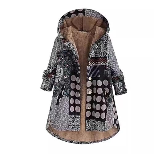 UPOI Jacke Damen Boho Bunt Mantel Warm Winterjacke Lang Bunt Hippie Blumendruck Übergangsjacke Vintage Jacke Winter Outwear Parka Kapuzenjacke Oversized Outdoorjacke Langarm Plüschjacke UPOI Jacke Damen Boho Bunt Mantel Warm Winterjacke Lang Bunt Hippie Blumendruck Übergangsjacke Vintage Jacke Winter Outwear Parka Kapuzenjacke Oversized Outdoorjacke Langarm Plüschjacke von UPOI