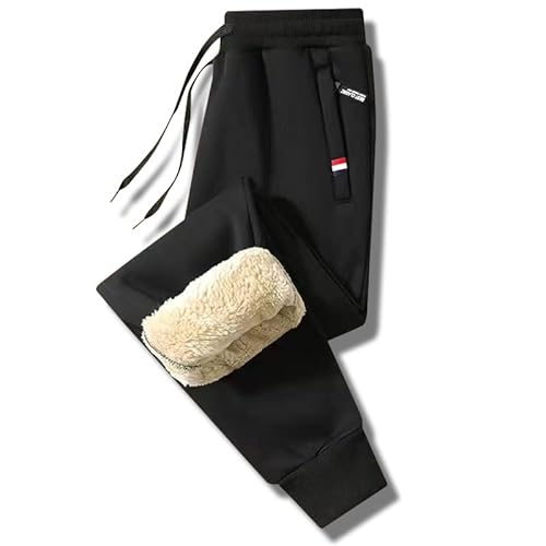UPOI Jogginghose Herren Gefüttert Sporthose Baumwolle Winter Fleece Thermo Dicke Trainingshose UPOI Jogginghose Herren Gefüttert Sporthose Baumwolle Winter Fleece Thermo Dicke Trainingshose von UPOI