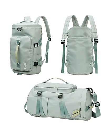 UPOI Rucksack FüR Die Schule Frauen MäNner, MäDchen Reise Seesack Laptop Rucksack 2 In 1 Crossbody Taschen Sport Strand Tasche Tote Tasche Schwimmen Kurzstrecken Yoga Rucksack GroßE von UPOI