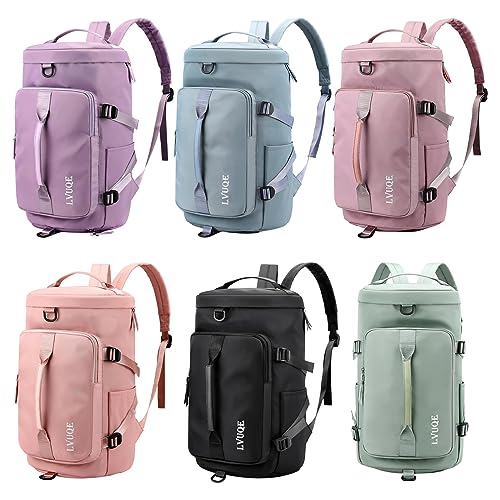 UPOI Rucksack FüR Die Schule Frauen MäNner, MäDchen Reise Seesack Laptop Rucksack 2 In 1 Crossbody Taschen Sport Strand Tasche Tote Tasche Schwimmen Kurzstrecken Yoga Rucksack GroßE von UPOI