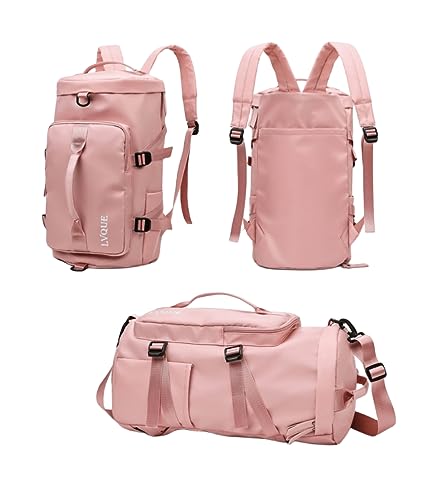 UPOI Rucksack FüR Die Schule Frauen MäNner, MäDchen Reise Seesack Laptop Rucksack 2 In 1 Crossbody Taschen Sport Strand Tasche Tote Tasche Schwimmen Kurzstrecken Yoga Rucksack GroßE von UPOI